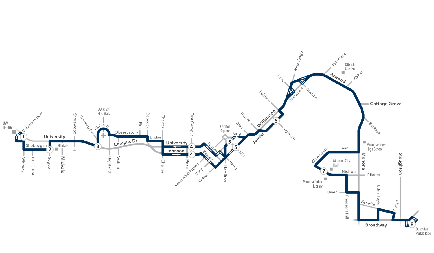 Route 38 map