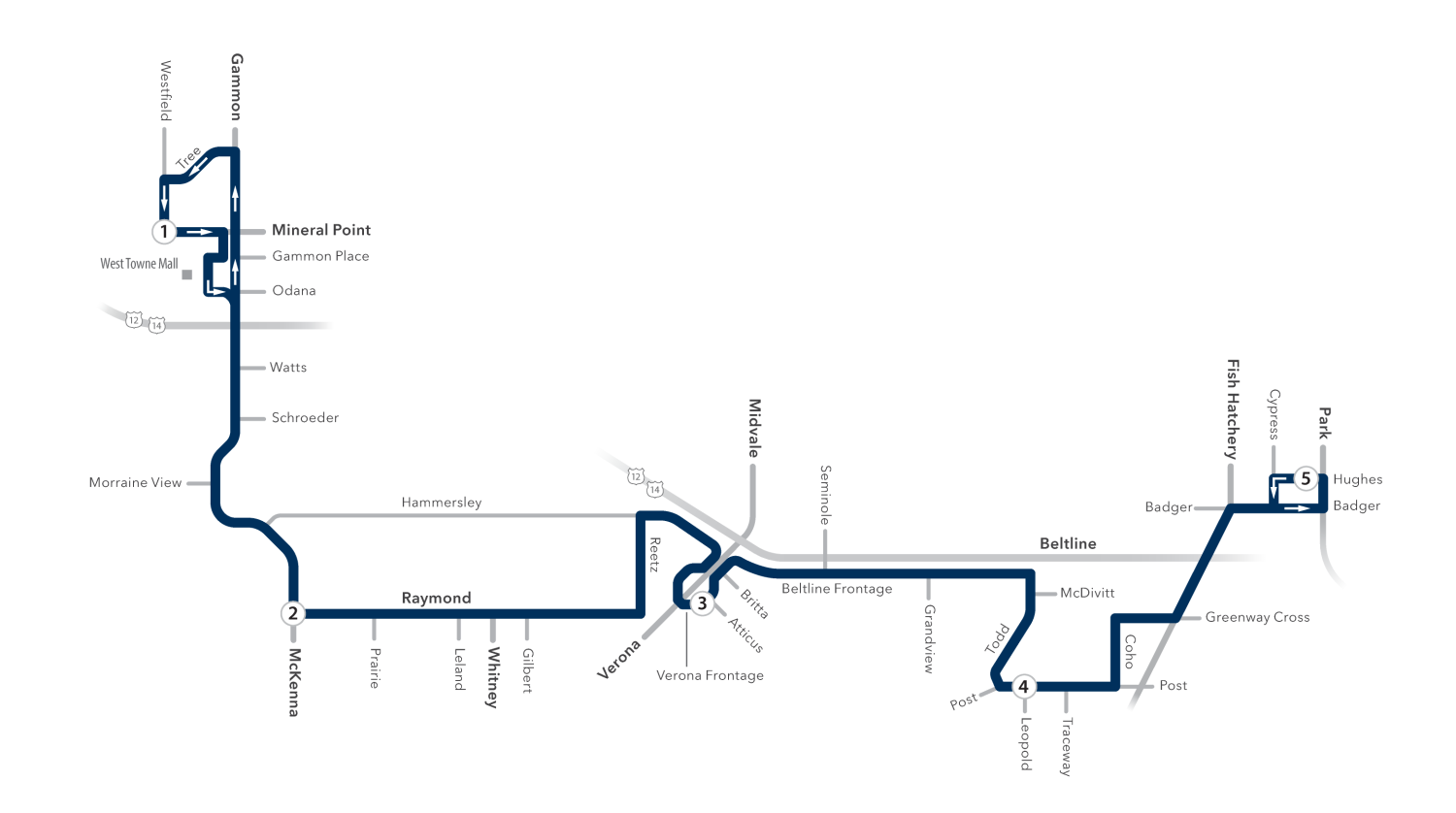 Route H Map