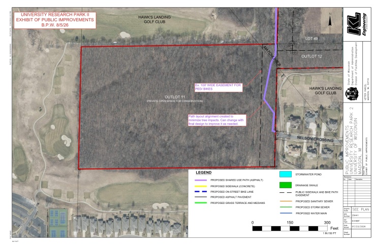 University Research Park Outlot 11 (private open space for conservation)