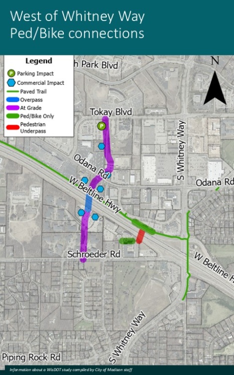 4-W of Whitney pedbike connections
