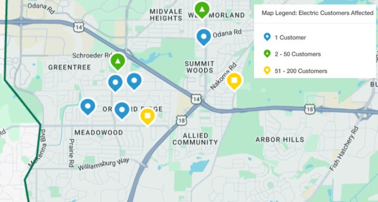 MGE Outage 2026 jun