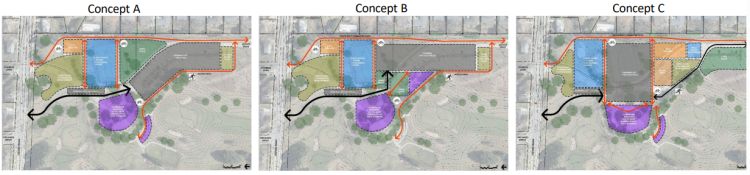 Odana Park Site Designs A-B-C