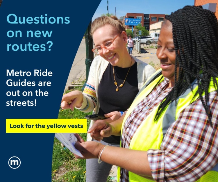 Metro Ride Guides are out on the streets!