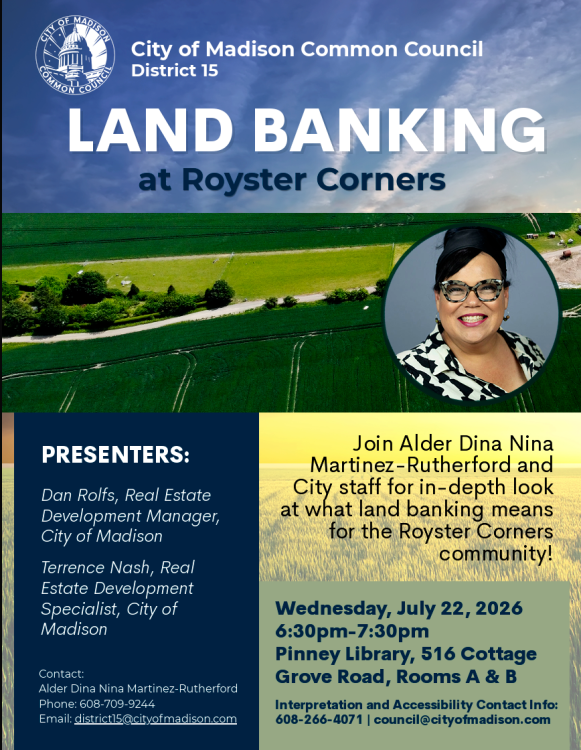 Land Banking at Royster Corners