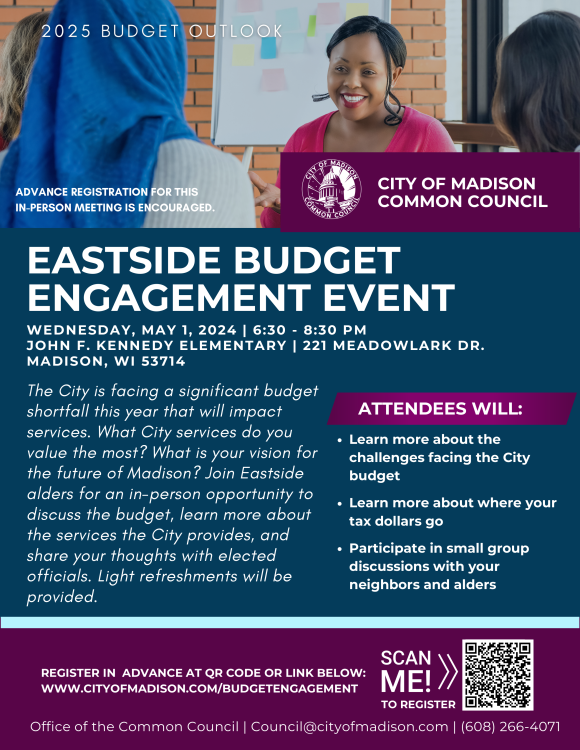Eastside budget engagement event