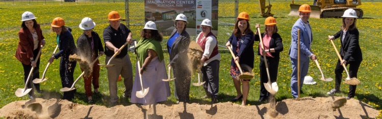 Imagination Center breaks ground