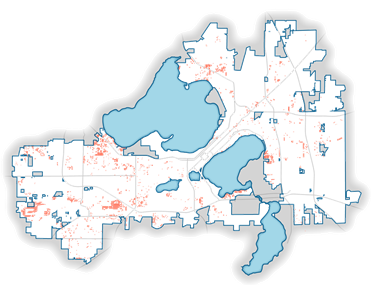 Deep lot location map
