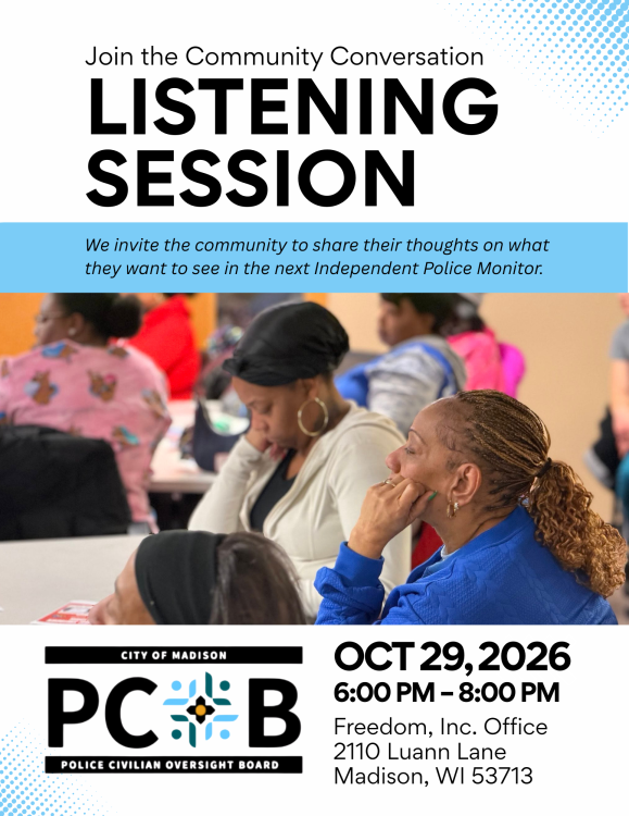 PCOB listening session
