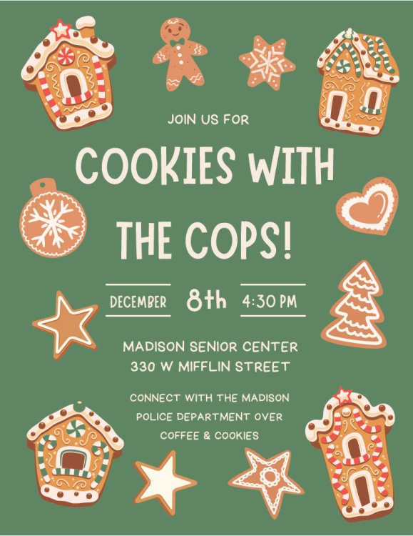 Cookies with the Cops Flyer