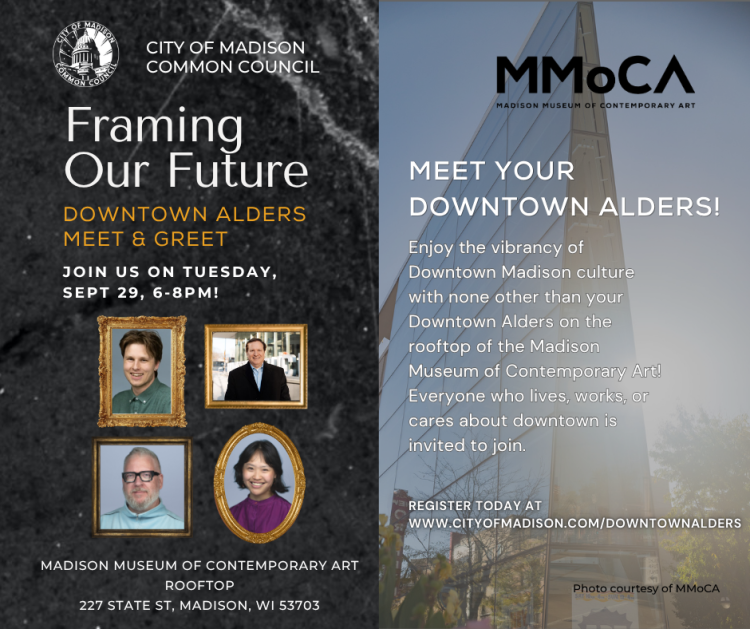 Downtown Alders Meet & Greet Information