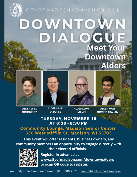 Downtown Alder Event Announcement