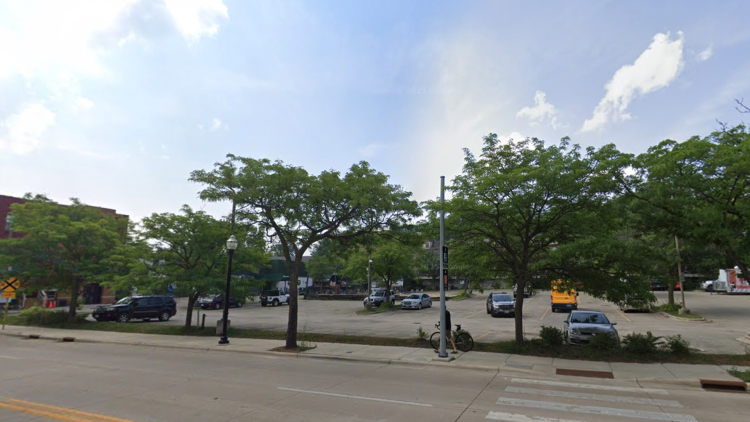site of proposed development