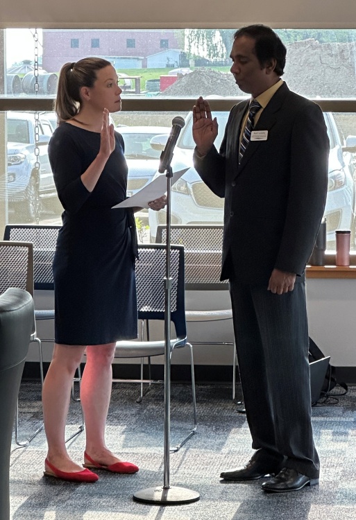 Badri Lankella Swearing-in Ceremony