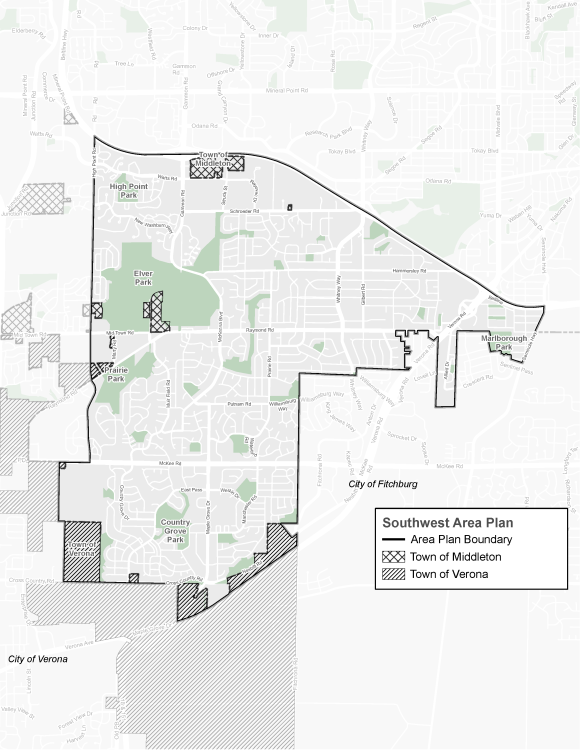 Southwest planning area. 