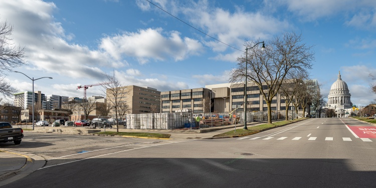 Block 113, formerly called the Brayton Lot, is a surface parking lot three blocks from the State Capitol on East Washington Ave.