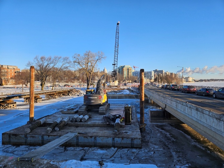 John Nolen Drive Construction