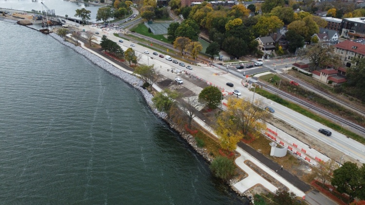 John Nolen Drive Construction