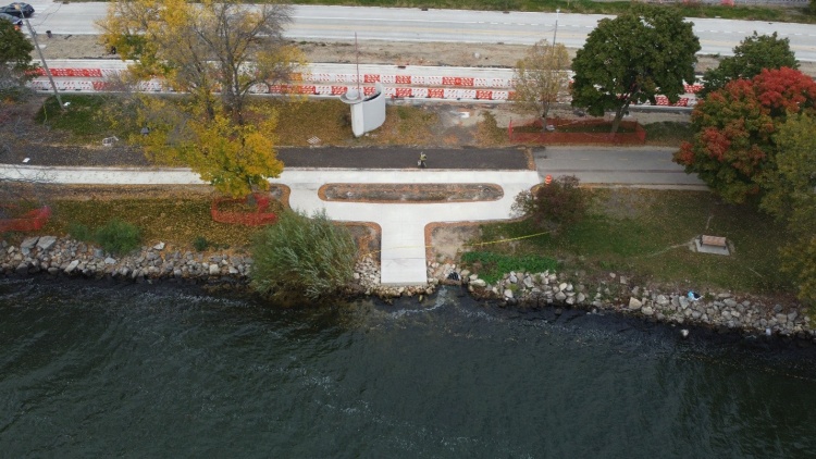 john nolen drive construction