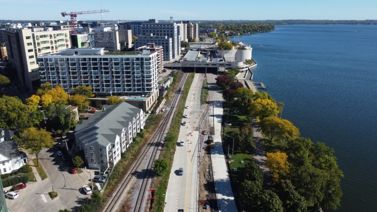 John Nolen Drive Construction