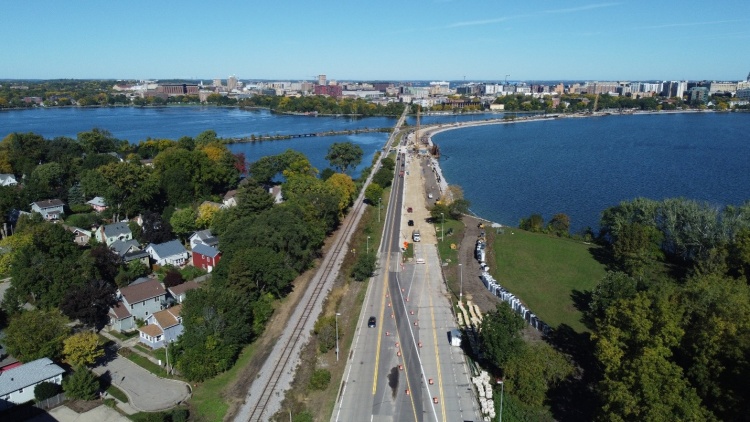 John Nolen Drive Construction 