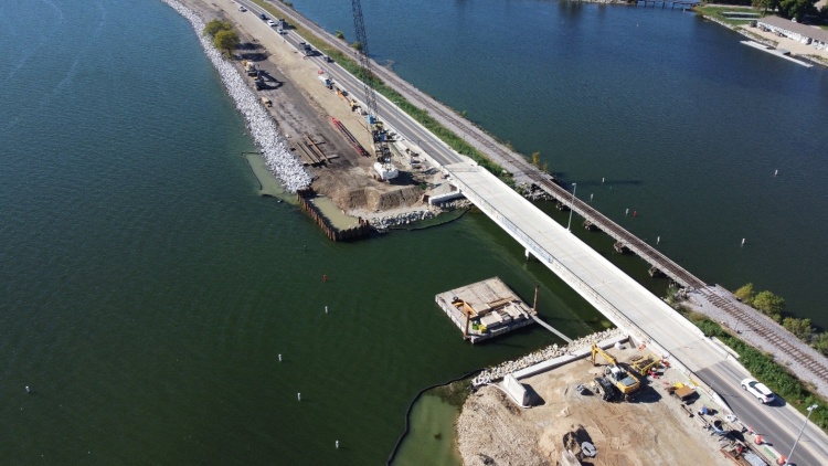 John Nolen Drive Construction
