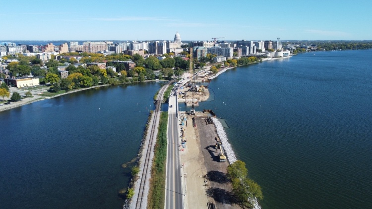 John Nolen Drive Construction