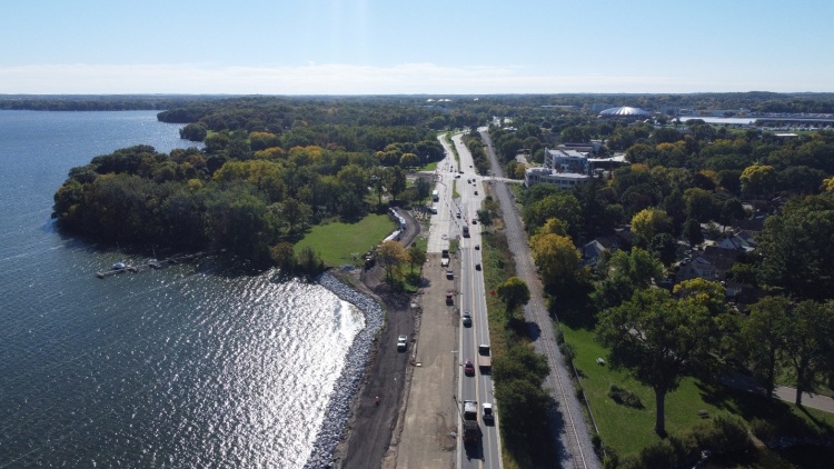 John Nolen Drive Construction