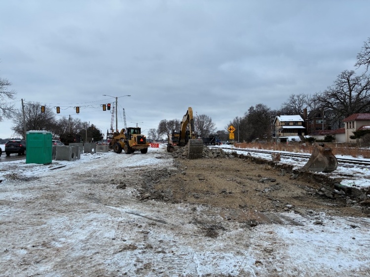 John Nolen Drive Construction