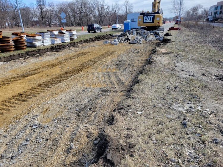 john nolen drive construction