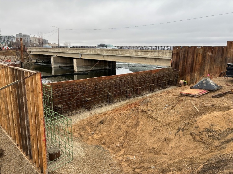 john nolen drive construction