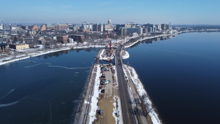 John Nolen Drive Construction