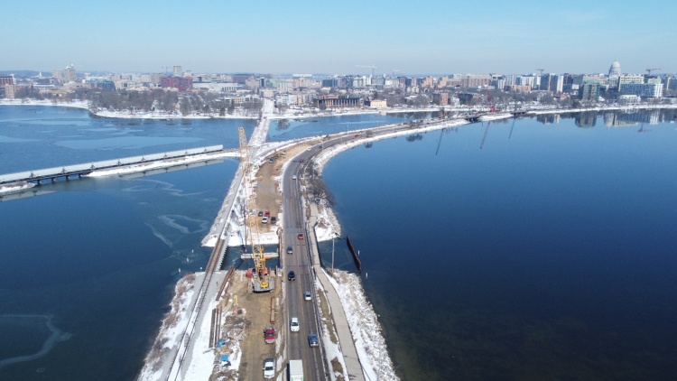 John Nolen Drive Construction
