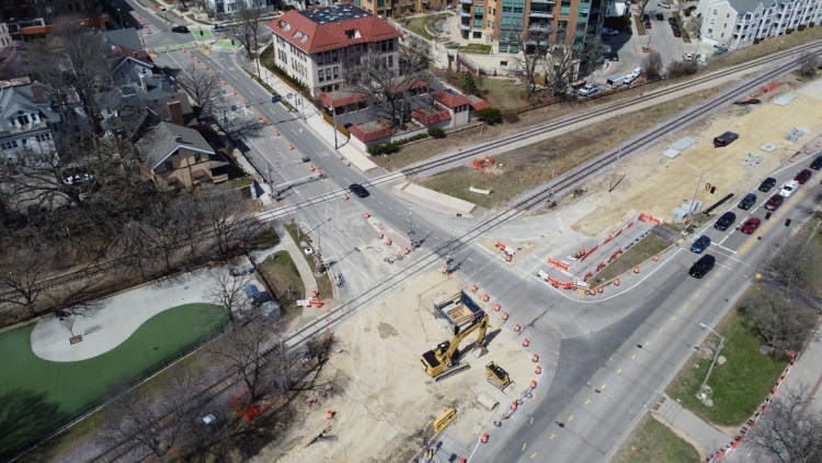 John Nolen Drive Construction