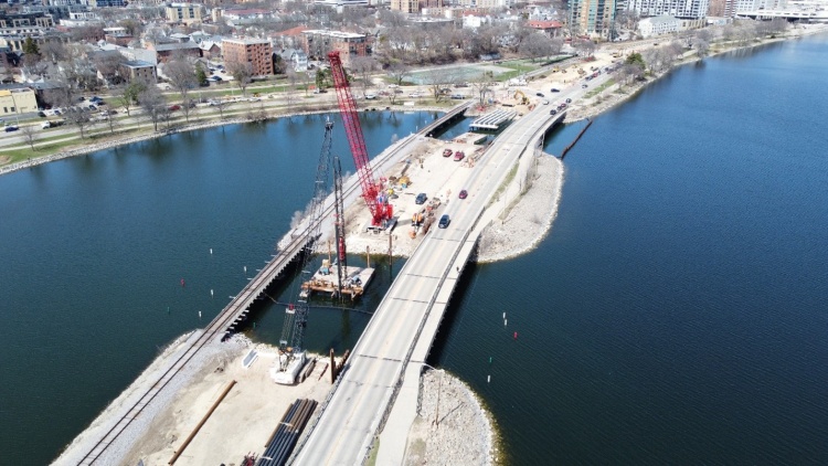 John Nolen Drive Construction