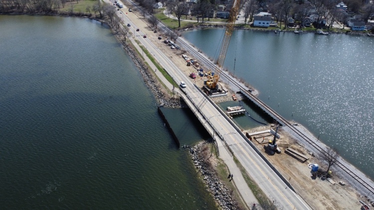 John Nolen Drive Construction