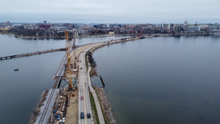John Nolen Drive Construction 