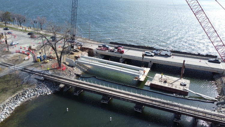 John Nolen Drive Construction 