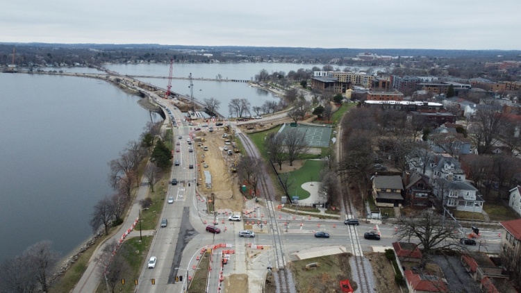 John Nolen Drive Construction 