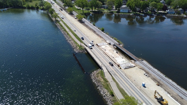 John Nolen Drive Construction