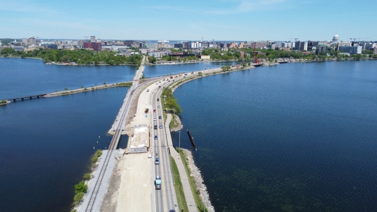 John Nolen Drive Construction