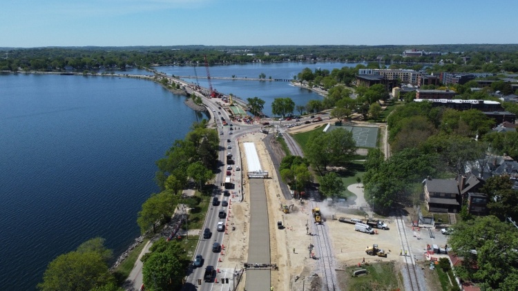 John Nolen Drive Construction