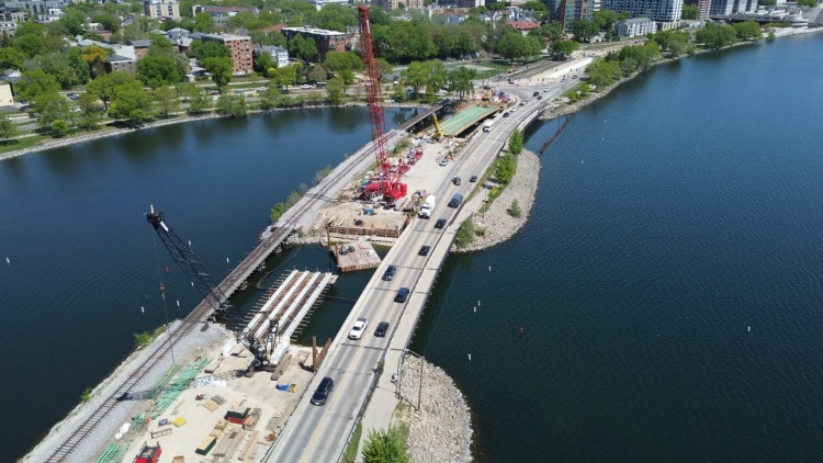 John Nolen Drive Construction