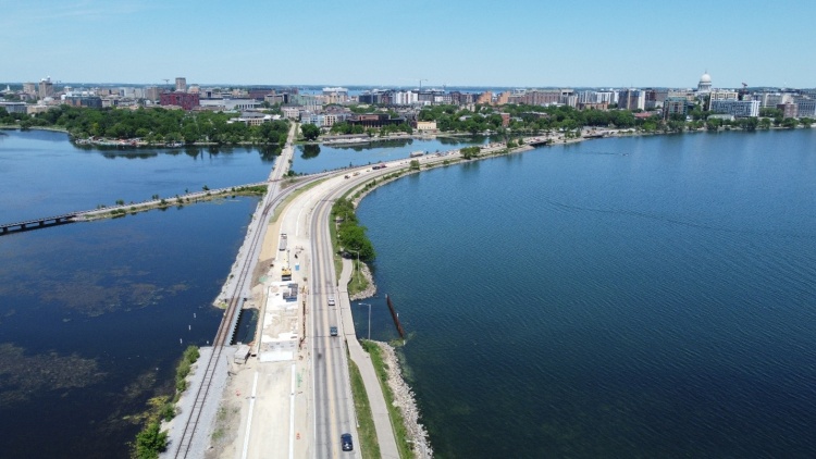 John Nolen Drive Construction