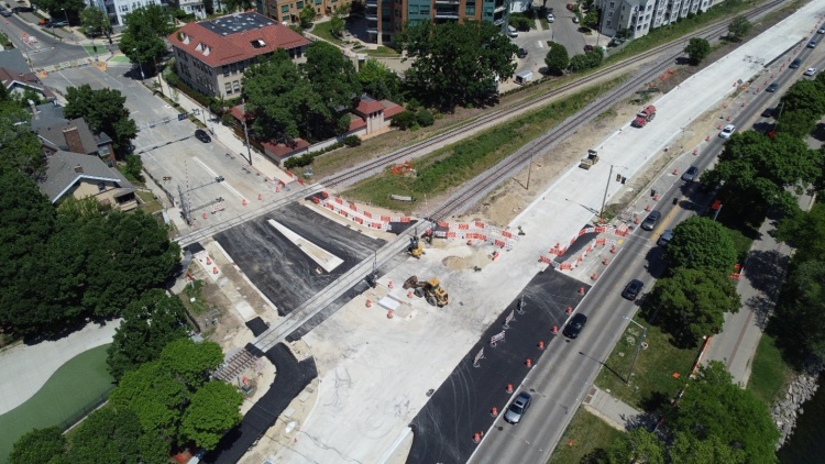 John Nolen Drive Construction