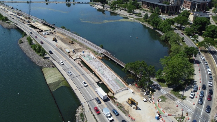 John Nolen Drive Construction