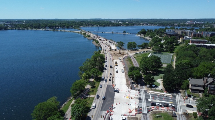 John Nolen Drive Construction