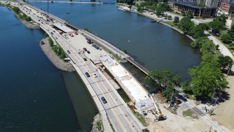 John Nolen Drive Construction