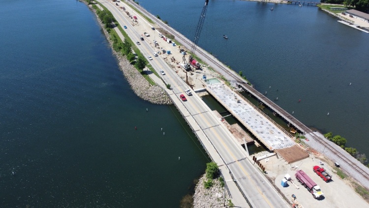 John Nolen Drive Construction
