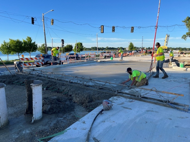 John Nolen Drive Construction