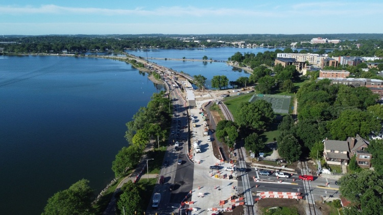 John Nolen Drive Construction